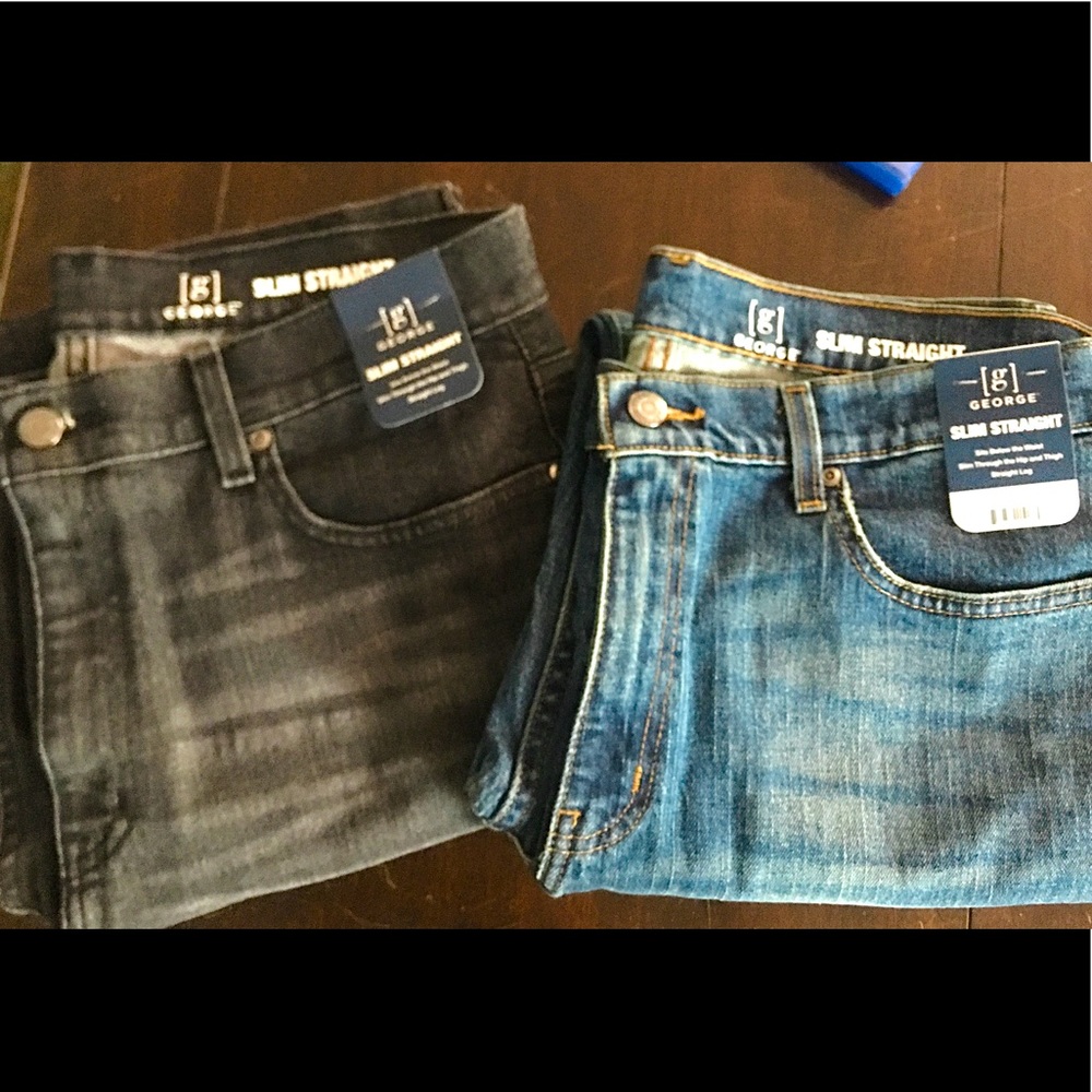 Men’s George Slim Straight Jeans
